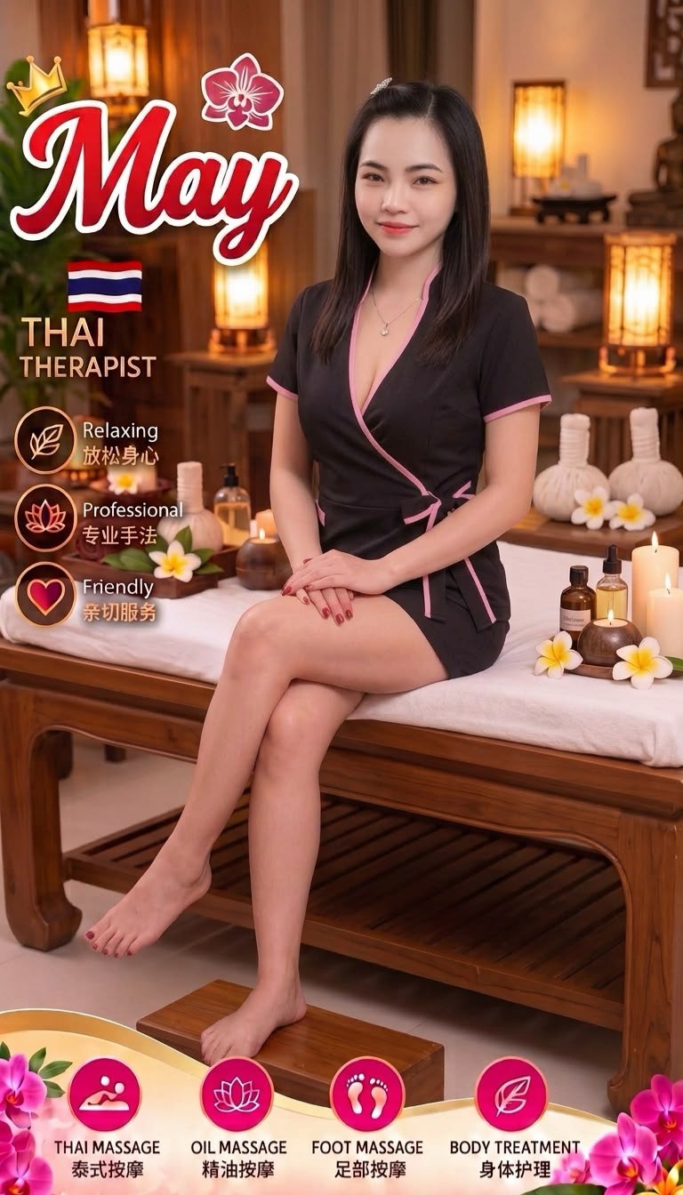 May — therapist at Summer Jaya Reflexology