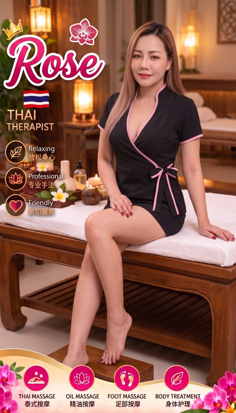 Rose — therapist at Summer Jaya Reflexology